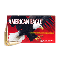 FEDERAL American Eagle 6.8 Rem. SPC 115 Grain FMJ Ammo, 20 Round Box (AE68A)