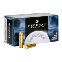 FEDERAL Game-Shok 22 LR +V 38 Grain Hollow Point Ammo, 50 Round Box (712)