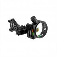 TRUGLO Storm 0.019 TFO 5 Pin Ambidextrous Black Bow Sight with Rheostat Light (TG3015B)