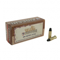 FIOCCHI 38 Special 158 Grain LFP Ammo, 50 Round Box (38CA)