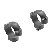 LEUPOLD Standard One-Piece 1in Medium Matte Black Scope Rings (49901)