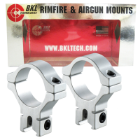 BKL 1in. Dia x 6in. Long Dovetail Silver Rings (BKL-257-S)