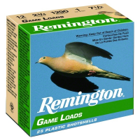 REMINGTON Game Load 12 Gauge 2.75in #8 Ammo, 25 Round Box (GL128)