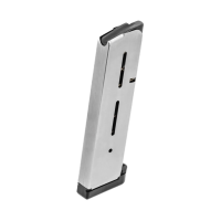WILSON COMBAT Full Size 1911 45 ACP 8rd Stainless Magazine with Standard Pad (47D)