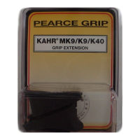 PEARCE GRIP Kahr K9/K40/MK9/E9 Black Grip Extension (PGMK9)