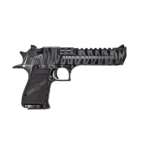 MAGNUM RESEARCH Desert Eagle Mark XIX .44 Magnum 6in 8rd Black Tiger Stripe Semi-Automatic Pistol (DE44BTS)