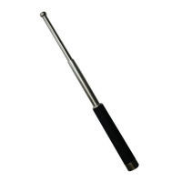 ASP F16FB 16in Friction Loc Foam Black Chrome Baton (52211)