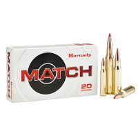 HORNADY Match 260 Rem. 130Gr ELD Match 20Rd Box Ammo (8553)