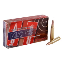 HORNADY Superformance Match .223 Rem 75Gr BTHP 20Rd Box Ammo (80264)