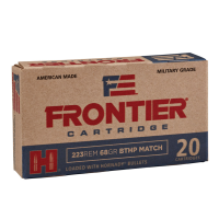 HORNADY Frontier .223 Rem 68Gr BTHP Match Ammo 20Rd Box (FR160)