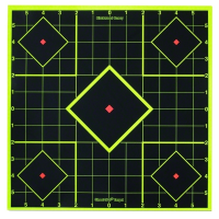 BIRCHWOOD CASEY Shoot-N-C 8in Sight-In Target 6-Pack (34105-6)