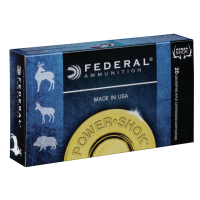 FEDERAL PowerShok 6.5 Creedmoor 140gr Soft Point 20rd Box Rifle Ammo (65CRDB)