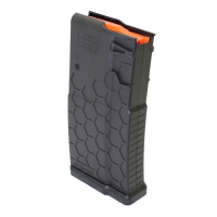 HEXMAG .308 Win 10rd Black Magazine Fits SR25/AR10 (HX1020-SR25S1-BLK)