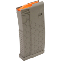 HEXMAG .308 Win 10rd Flat Dark Earth Magazine Fits SR25/AR10 (HX1020-SR25S1-FDE)