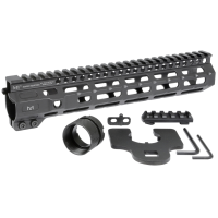 MIDWEST INDUSTRIES Combat Rail One Piece Free Float Handguard, M-Lok compatible (MI-CRM10.5)