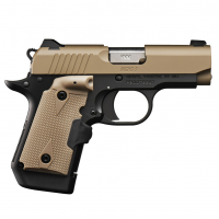 KIMBER Micro 9 Desert Tan 9mm Pistol with Lasergrip (3300168)