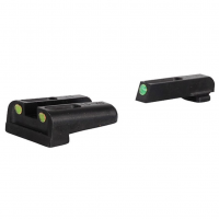 TRUGLO Brite-Site TFO Green, Rear Yellow Springfield XD Handgun Sights (TG131XTY)