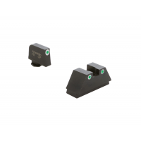 AMERIGLO Tall Suppressor Style 3 Dot Green Front/Rear Night Sight Set (GL-329)