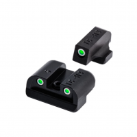 TRUGLO Brite-Site Tritium Green Sig #6 Front & #8 Rear Handgun Sights (TG231S2)