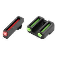 TRUGLO Brite-Site Tritium Red, Rear Green for Glock 42 Handgun Sights (TG131G3)