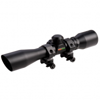 TRUGLO Compact 4x32mm Diamond Ballistic Reticle Black Riflescope (TG8504BD)