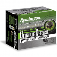 REMINGTON Ultimate Defense 40 S&W 165Gr BJHP 20rd Box Bullets (28957)