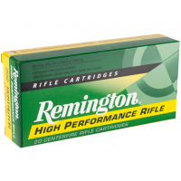 REMINGTON High Perfomance Rifle 222 Rem 50Gr Pointed Soft Point 20rd Box Bullets (21303)