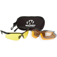 WALKERS GAME EAR GWP-ASG4L2 Sport Glasses with Interchangeable Lenses (GWP-ASG4L2)