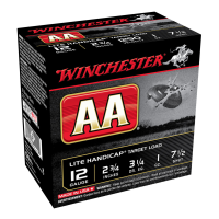 WINCHESTER AA 12Ga 1oz 2.75in #7.5 Lead Shot 25rd Box Shotshells (AAHLA127)