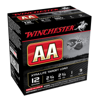 WINCHESTER AA 12Ga 1oz 2.75in #9 Lead Shot 25rd Box Shotshells (AAL129)