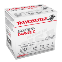 WINCHESTER Super Target 20Ga 7/8oz 2.75in #8 25rd Box Shotshells (TRGT208)