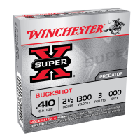 WINCHESTER Super-X 410Ga 2.5in 3 Pellets 000 Buck 5rd Box Shotshells (XB41000)