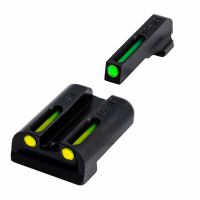 TRUGLO Brite-Site TFO Green, Rear Yellow Sig #6 Handgun Sights (TG131ST2Y)