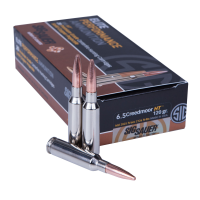 SIG SAUER Elite Performance Hunting HT 6.5 Creedmoor 120 Grain Ammo 20 Round Box (E65CH1-20)