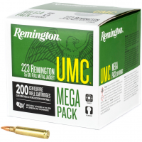 REMINGTON UMC 223 Rem 55Gr FMJ 200rd Box Bullets (23683)