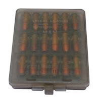 MTM CASE-GARD 380/9mm 18rd Clear Smoke Handgun Ammo Wallet (W18941)