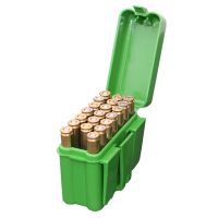 MTM CASE-GARD Flip-Top 20rd Green Small Rifle Ammo Belt Box (RS2010)