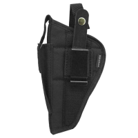 BULLDOG CASES Large-Frame Revolver 5" to 6" Barrels Black Belt Holster (FSN-23)