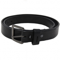 VIKING TACTICS Blackout 12/13 oz Gunmetal Buckle Black Belt (VTAC-709-par)