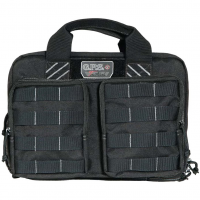 G Outdoors Tactical Quad + 2 Pistol Black Range Bag (GPS-T1311PCB)