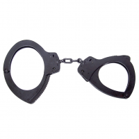 SMITH & WESSON Model 110 Special Security Large Chain-Linked Blued Handcuffs (350119)