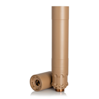 RUGGED SUPPRESSORS Obsidian45 45ACP 6.7x1.37in Flat Dark Earth Suppressor (OBSFDE45)