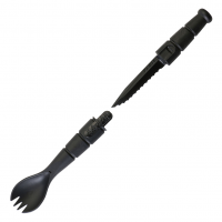 KA-BAR Tactical Spork with Hidden Serrated Knife (9909)