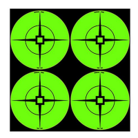 BIRCHWOOD CASEY 3in Round Adhesive Target, 40 Count Targets on 10 Pages (33933)