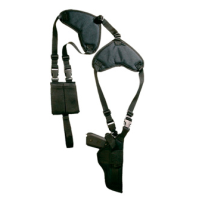 BULLDOG CASES Deluxe Shoulder Harness with Holster and Ammo Pouch (WSHD-7)
