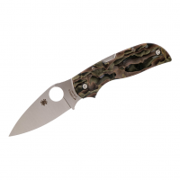 SPYDERCO Chaparral 2.8in Smoke Raffir Noble Folding Knife (C152RNP)