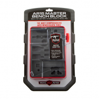 REAL AVID Master For AR Style Rifles Red/Gray Bench Block (AVAR15MBB)