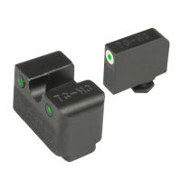 TRUGLO Tritium Pro Night Sights For Glock Low MOS (TG231G1MW)