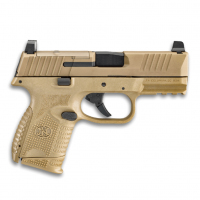 FN 509 Compact MRD 9mm 3.7in 10rd Flat Dark Earth Semi-Automatic Pistol (66-100575)