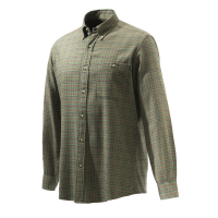 BERETTA Wood Green/Mojave Desert Check Flannel Button Down Shirt (LUA10T164407FL)